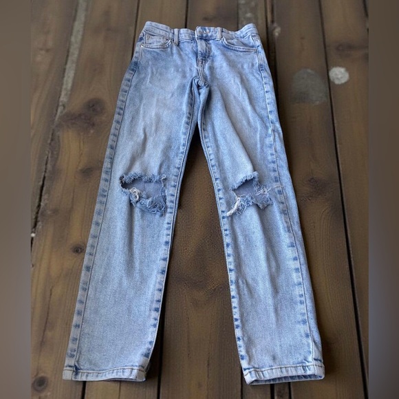 Girls Size 12 Jeans Bundle Forever 21 Kids & Wonder Nation Distressed Classic - Picture 3 of 11